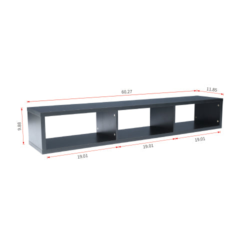 60" Shallow Floating TV Console TV Stand - Horizon Bliss