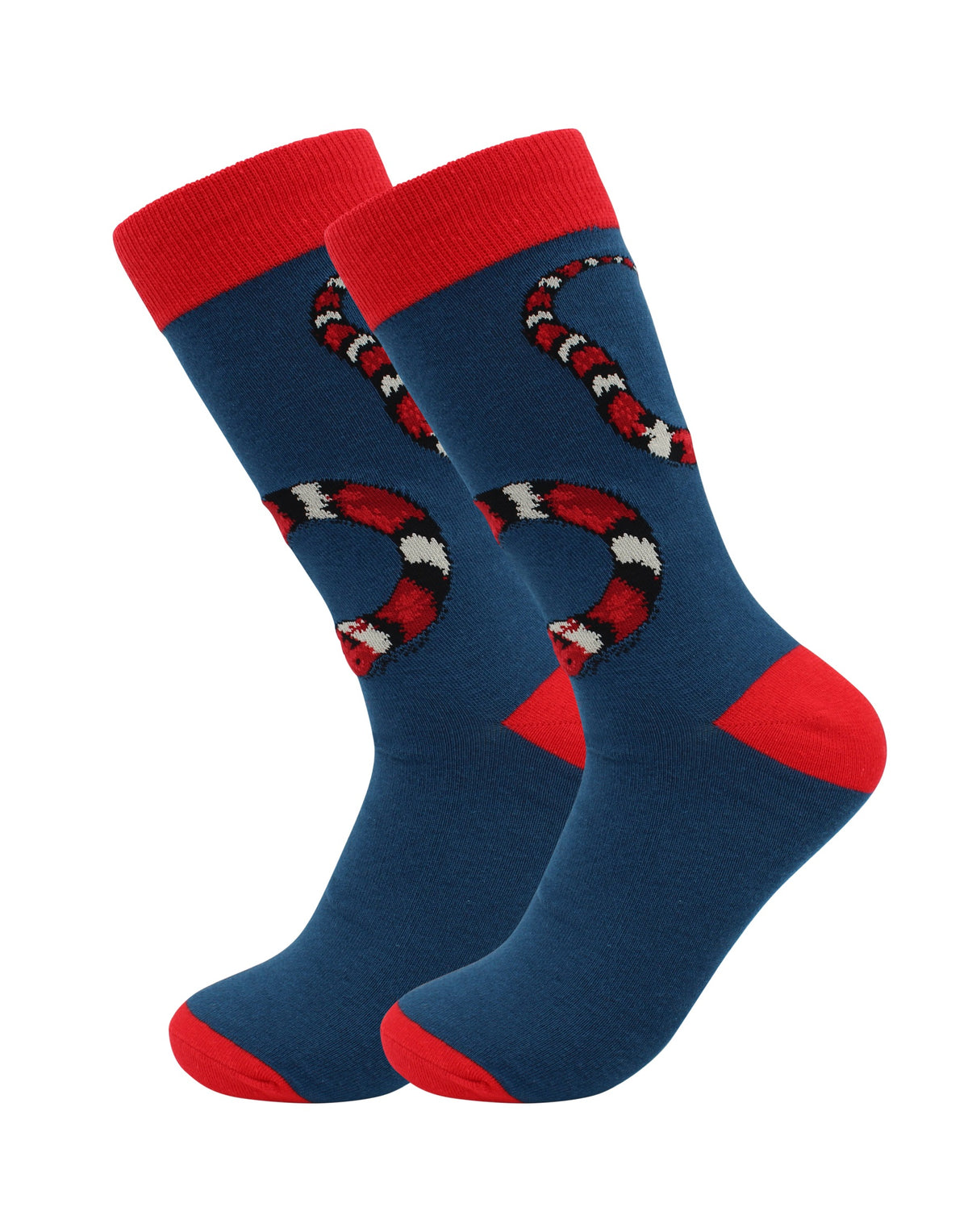 Cute Casual Designer Trending Animal Socks -Snake - for Men and Women - Horizon Bliss