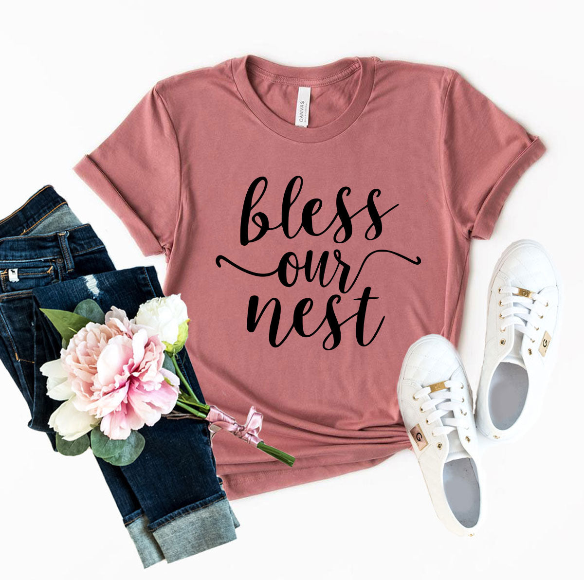 Bless Our Nest Shirt - Horizon Bliss