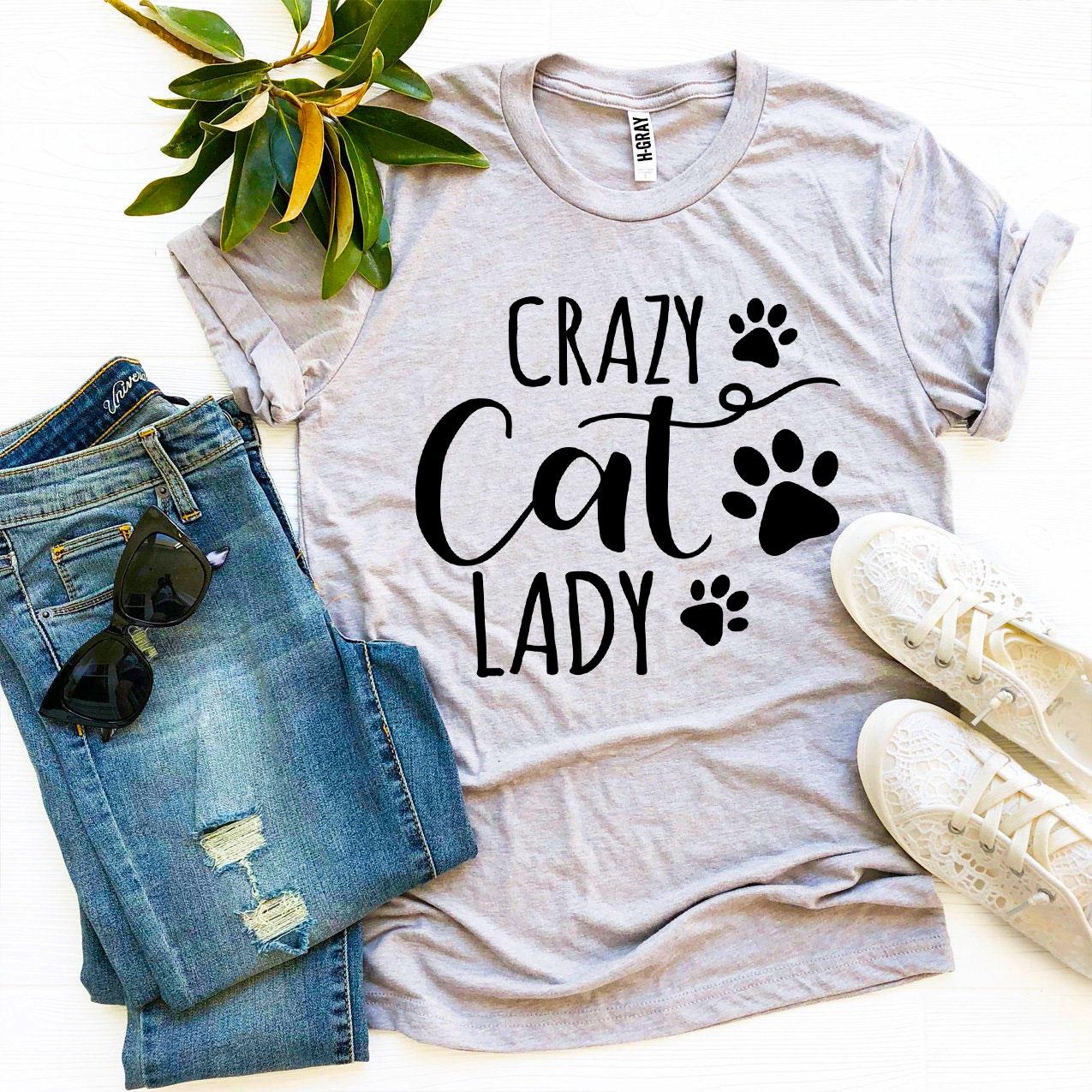 Crazy Cat Lady T-shirt - Horizon Bliss