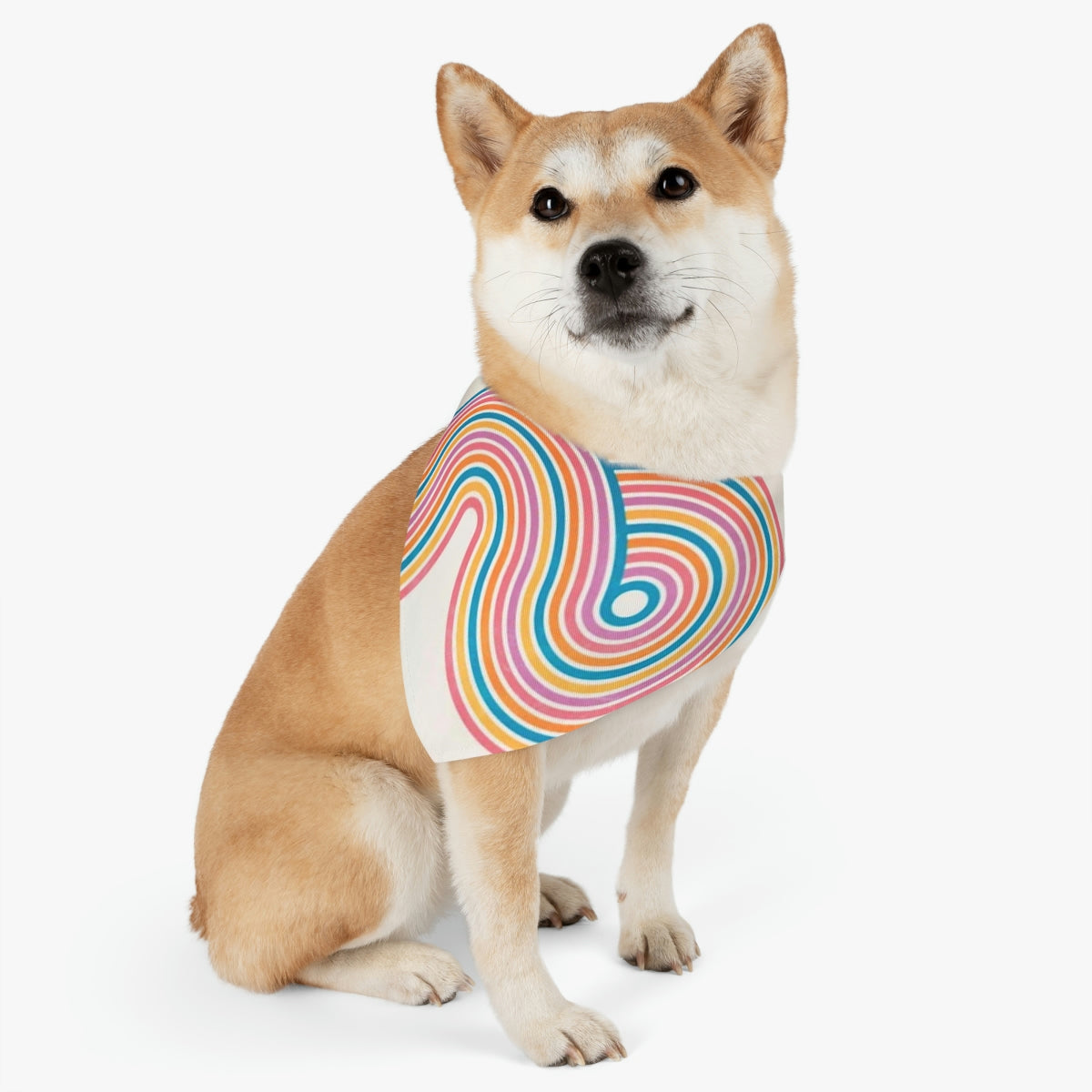 FAST SELLER Pet Bandana Collar - Retro Swirl