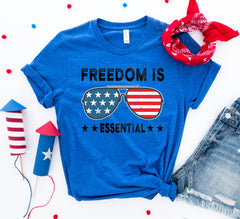 Freedom is essential T-shirt - Horizon Bliss