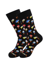 Cozy Designer Trending Food Socks - Ice Cream for Men and Women - Horizon Bliss