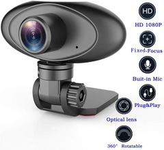 HD 1080P Webcam Noise Reducing USB Computer Desktop Camera - Horizon Bliss