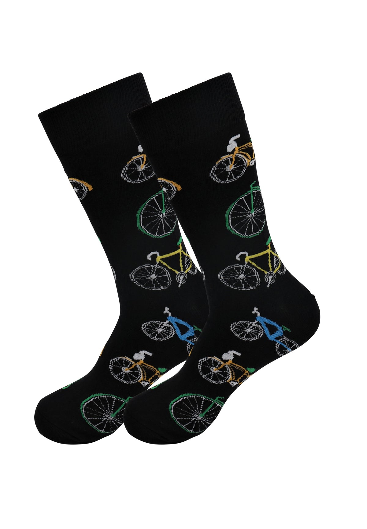 Sick Socks – Bicycle / Bike – Off The Wall Casual Dress Socks - Horizon Bliss