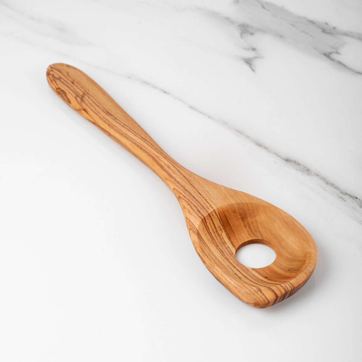 Handmade Olive Wood Risotto Spoon, 11.8"