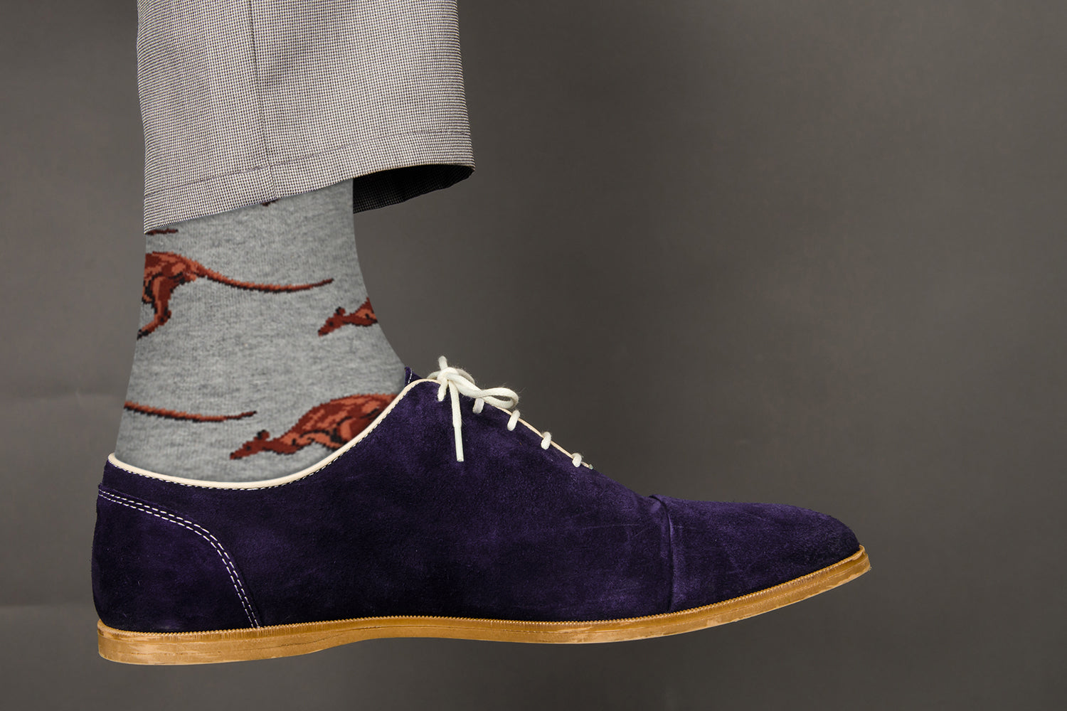 Sick Socks – Kangaroo – Exotic Animals Casual Dress Socks - Horizon Bliss