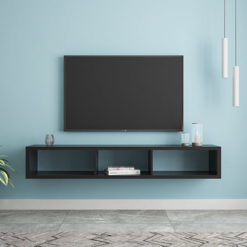 60" Shallow Floating TV Console TV Stand - Horizon Bliss