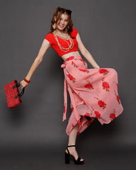 Womens Floral spring dress and skirt for women in multiple colors - Horizon Bliss