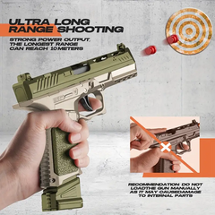 Auto Eject Toy Gun Soft Bullet Pistol