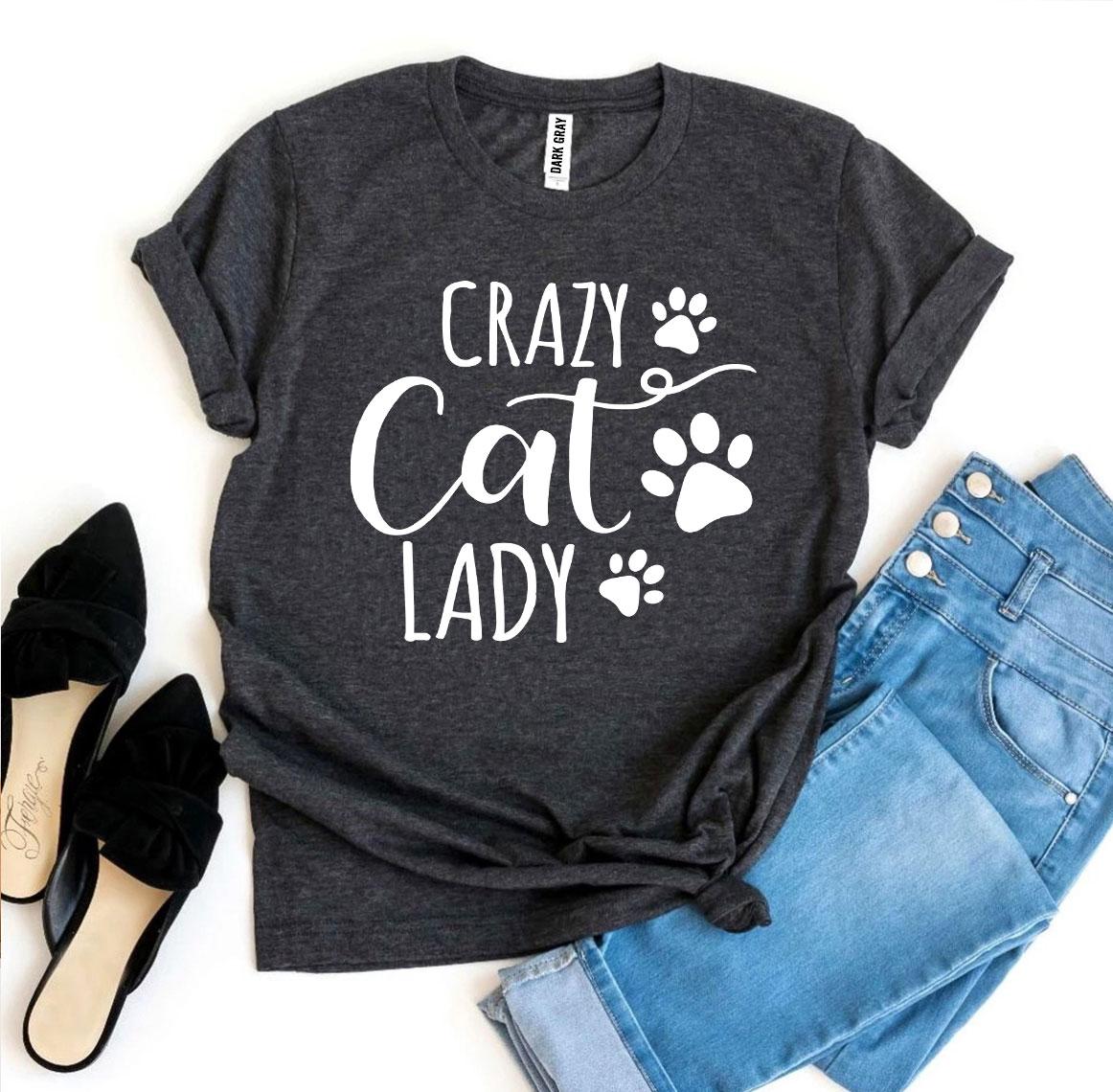 Crazy Cat Lady T-shirt - Horizon Bliss