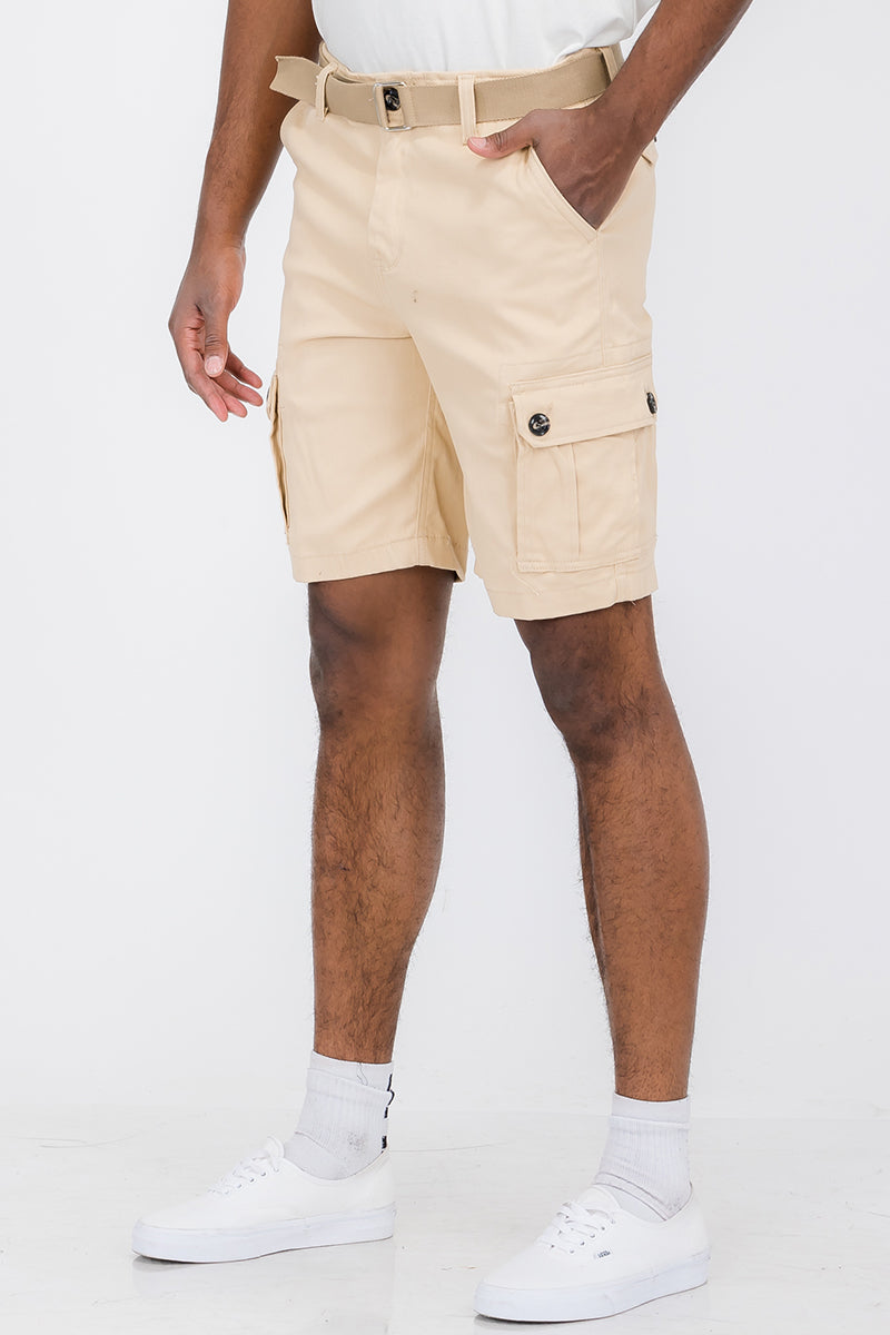 Belted Cargo Short - Horizon Bliss