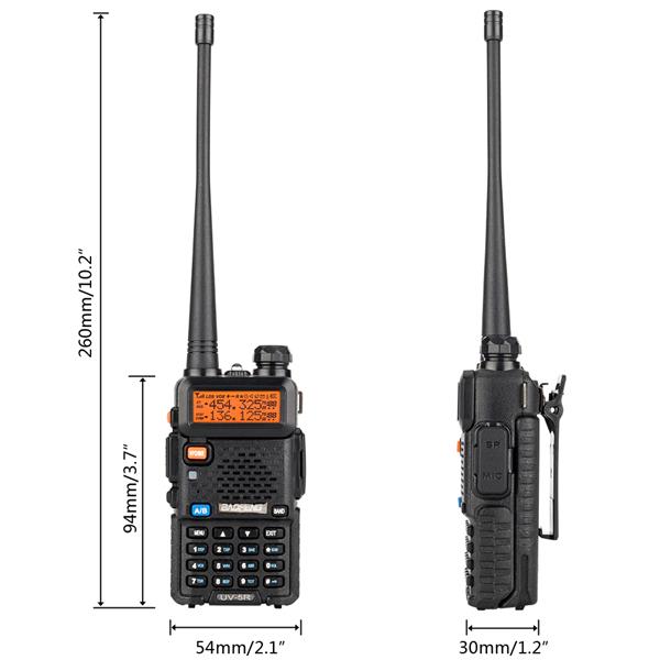 BAOFENG 1.5" LCD 136~174MHz / 400~520MHz Dual Band Walkie Talkie - Horizon Bliss