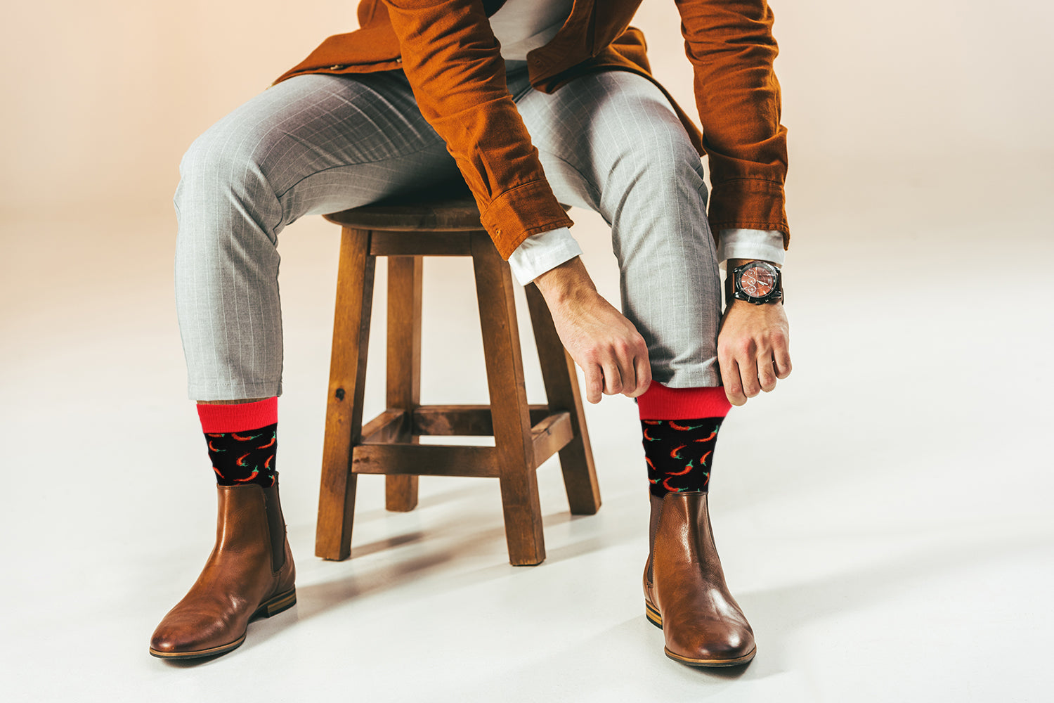 Sick Socks - Chili Pepper – International Food Dress Socks - Horizon Bliss