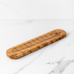 Handmade Olive Wood Bread Board | Rustic Slicing and Serving Platter