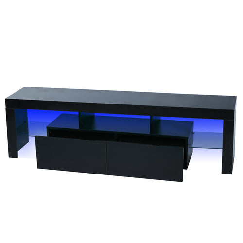 Morden TV Stand with LED Light - Horizon Bliss