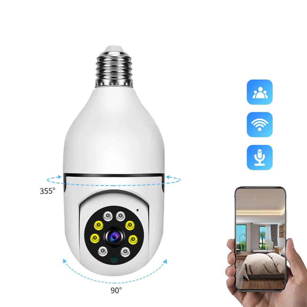 Portable WIRELESS WIFI LIGHT BULB CAMERA SECURITY CAMERA - Horizon Bliss