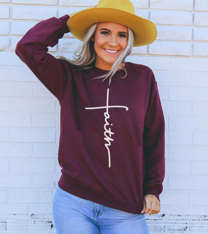 Faith Sweatshirt - Horizon Bliss