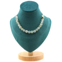 Prehnite from Africa 8 mm 20 beads necklace - Horizon Bliss