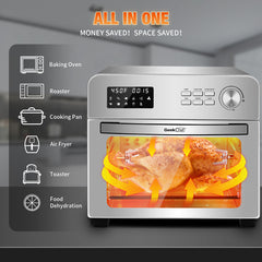 Air Fryer Toaster Oven LCD Countertop with Rotisserie and Dehydrator - Horizon Bliss