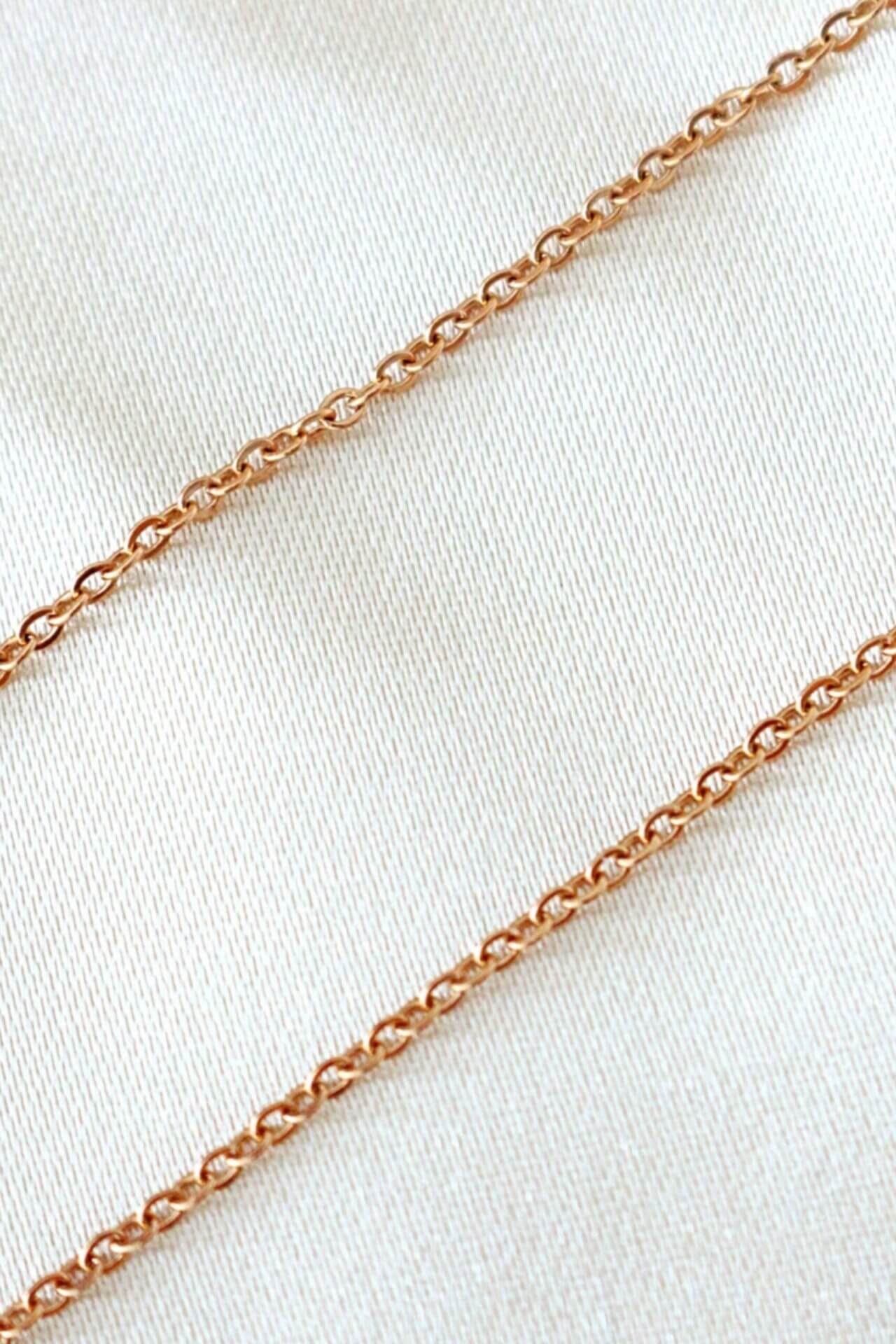 18 Karats Rose Gold Filled Necklace - Horizon Bliss