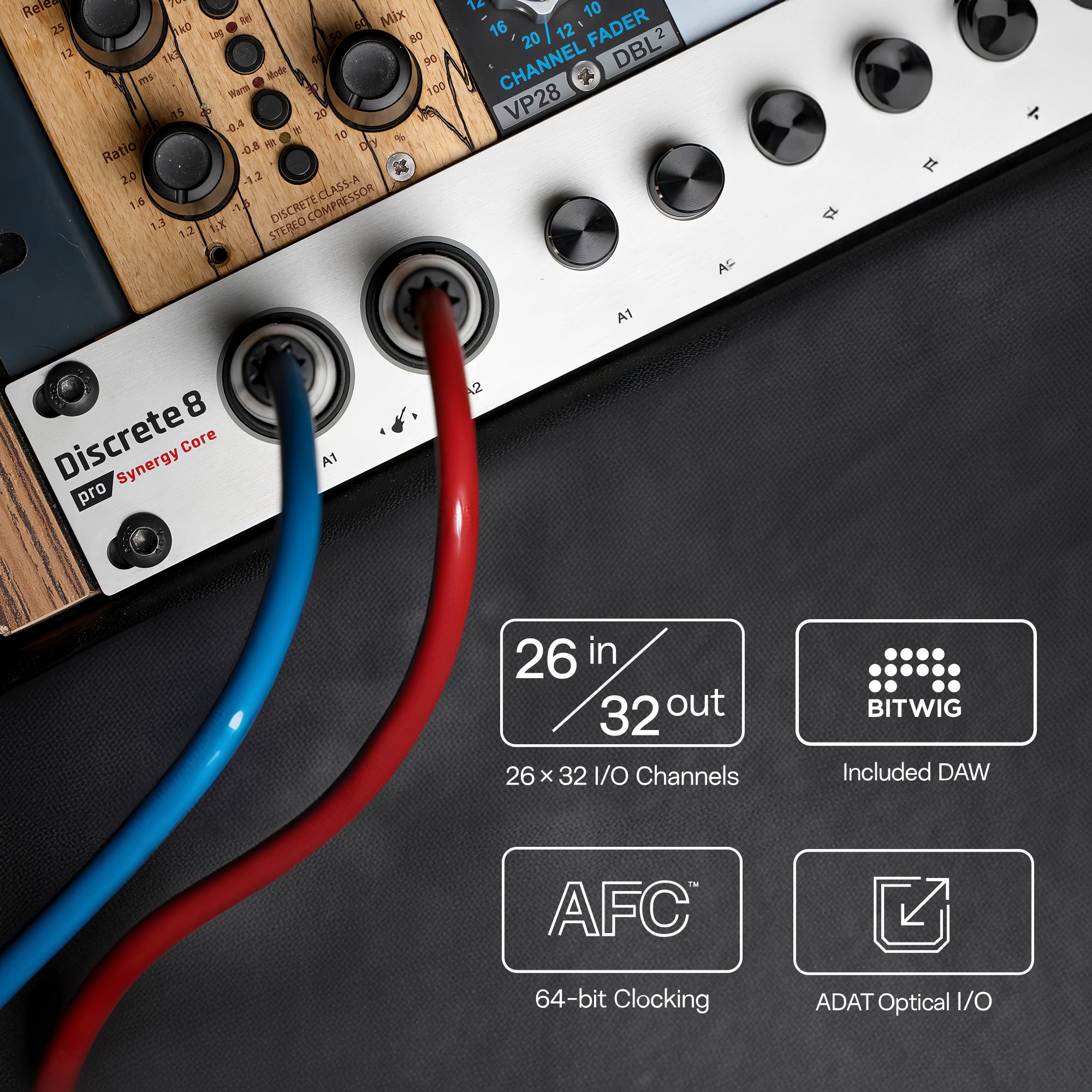 Antelope Audio - Discrete 8 Pro SC | USB & TB Audio Interface - Horizon Bliss