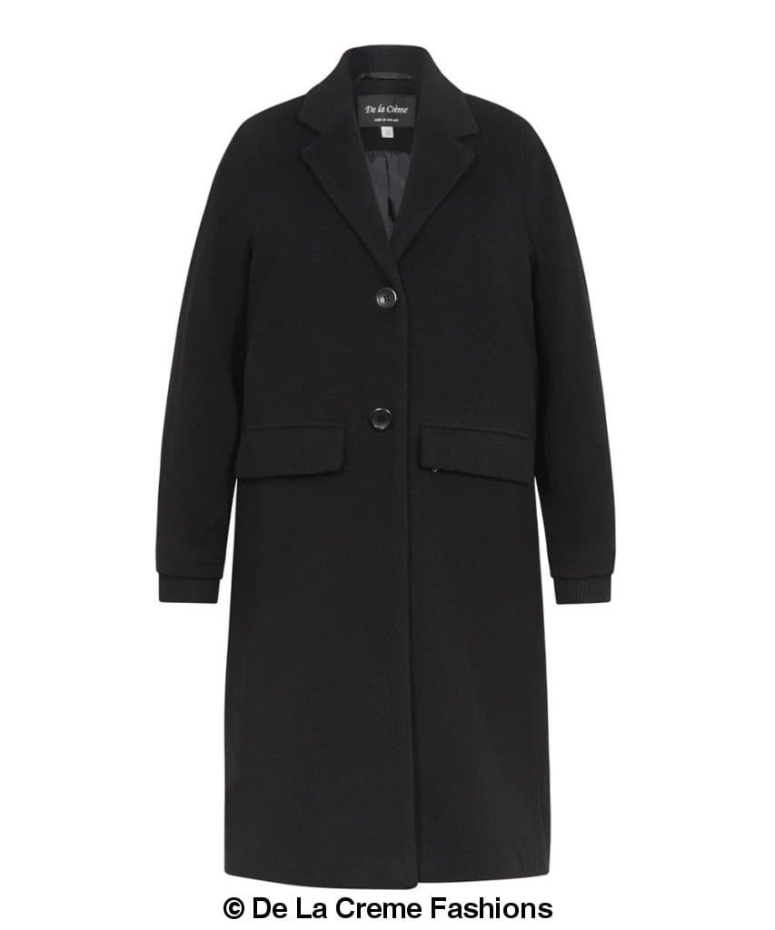 (PRE-ORDER) Womens Wool Blend Winter Warm Knee Length Coat - Horizon Bliss