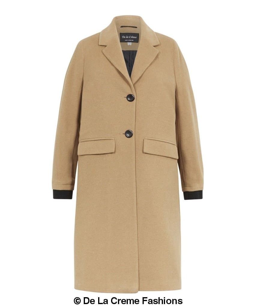 (PRE-ORDER) Womens Wool Blend Winter Warm Knee Length Coat - Horizon Bliss