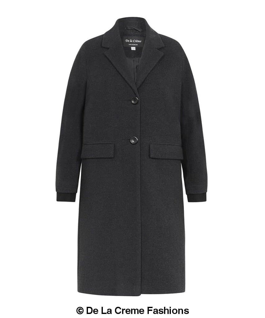 (PRE-ORDER) Womens Wool Blend Winter Warm Knee Length Coat - Horizon Bliss