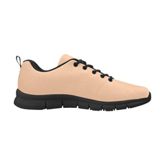 Womens Sneakers, Dark Peach Pink Running Shoes - Horizon Bliss