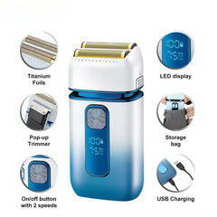 Professional Reciprocating Household Functional USB Rechargeable Full - Horizon Bliss