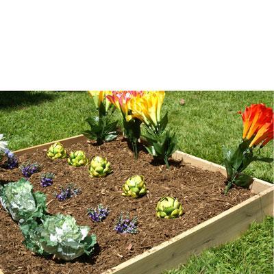 Riverstone Industries RGB-445Eden Garden Bed 4'x4'x5.5 in. - Horizon Bliss