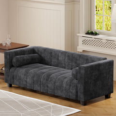 78.7''Upholstered Sofa for Living Room, Bedroom, Salon, Simplified