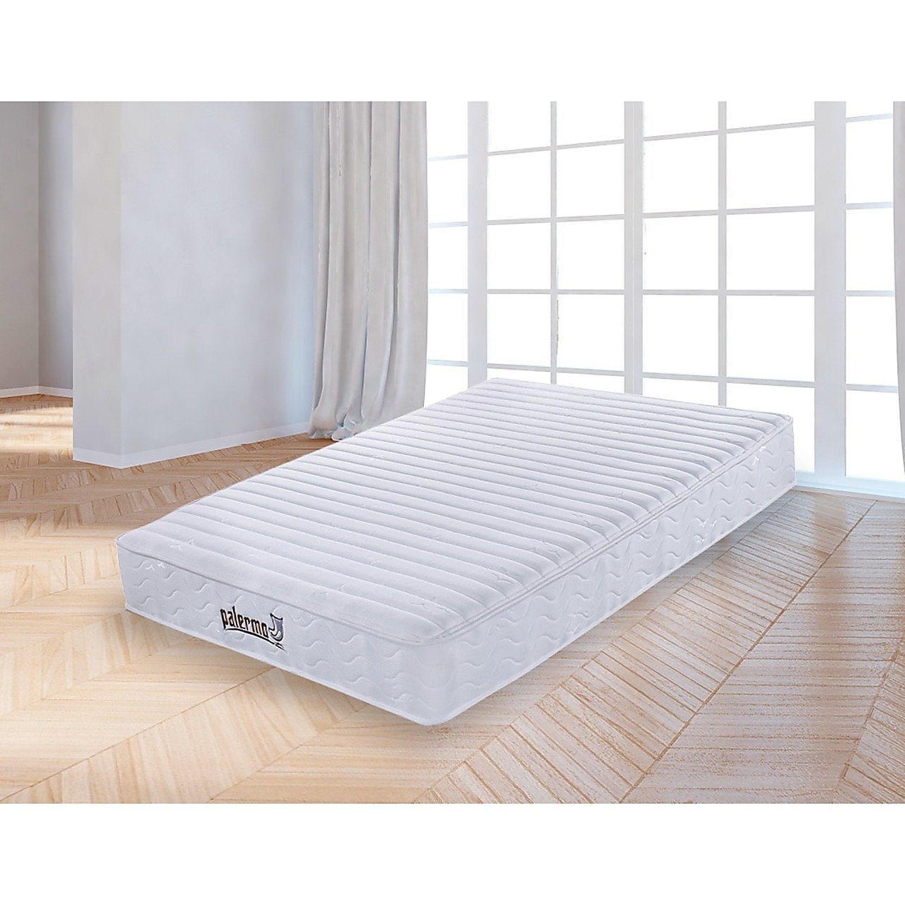 Contour Encased Coil Double Mattress - CertiPUR-US Certified Foam - Horizon Bliss