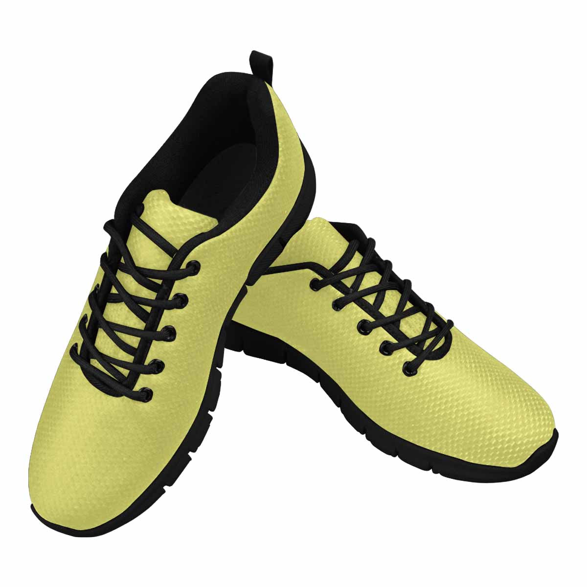 Sneakers For Men,    Honeysuckle Yellow   - Running Shoes - Horizon Bliss