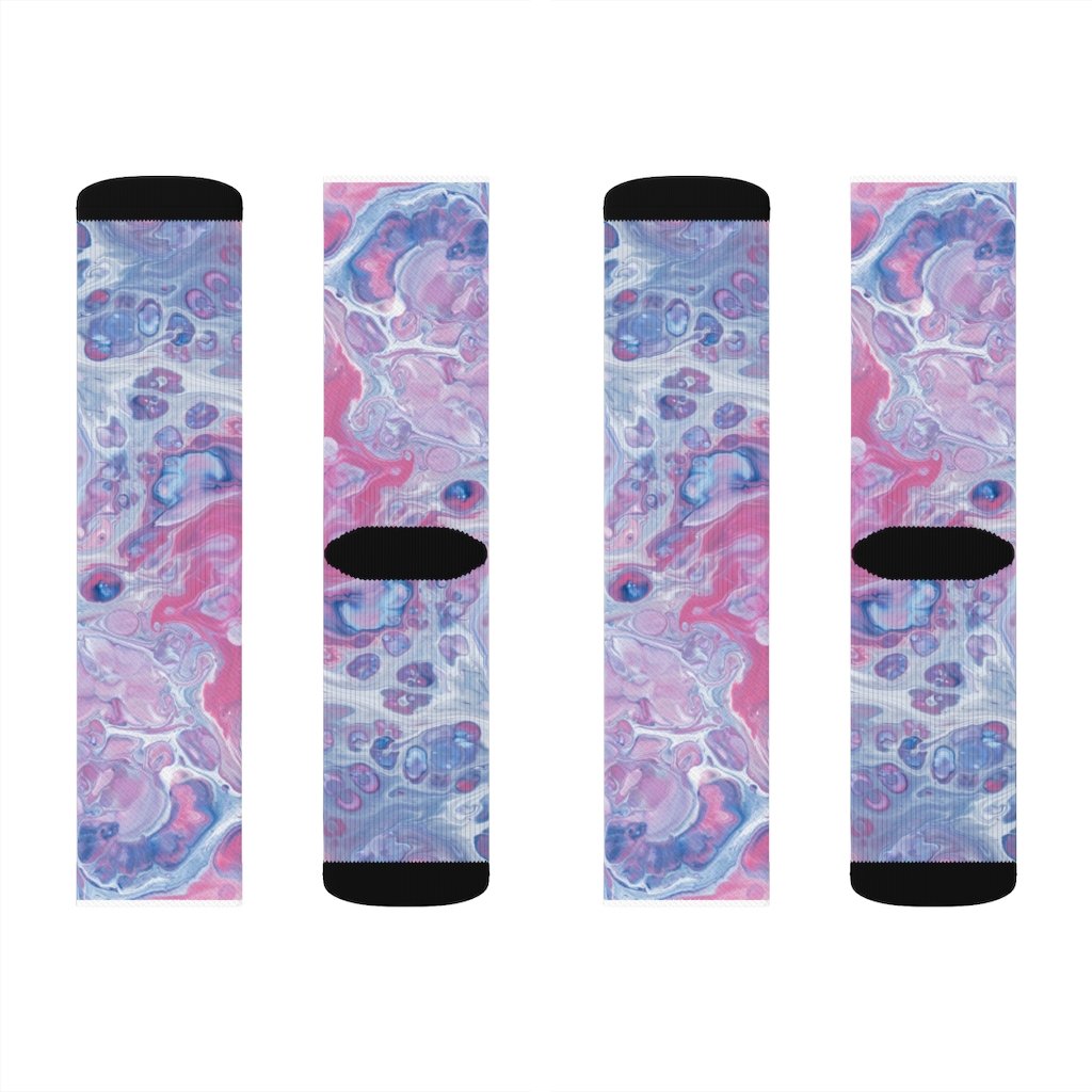 Tie Dye Fun Novelty Socks - Horizon Bliss