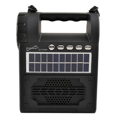 Solar Power Speaker with FM Radio / Flashlight / Lantern (SC-1075ER) - Horizon Bliss