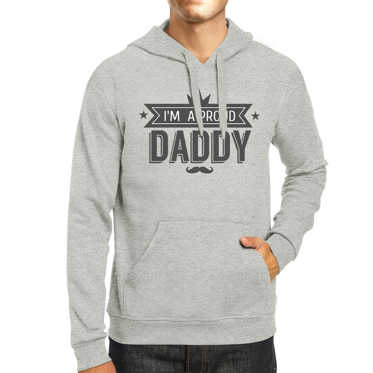 I'm A Proud Daddy Unisex Grey Vintage Design