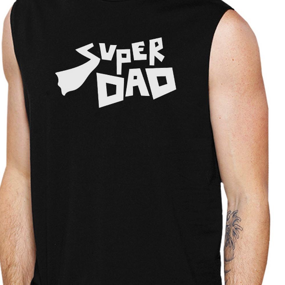 Super Dad Men's Funny Graphic Muscle Top Best Dad - Horizon Bliss