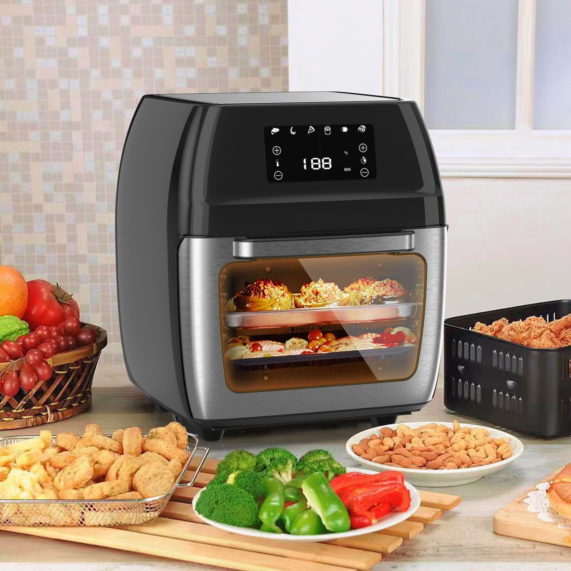 CHEFPod Pro - Air Fryer Oven Digital Touchscreen 13 QT Family - Horizon Bliss