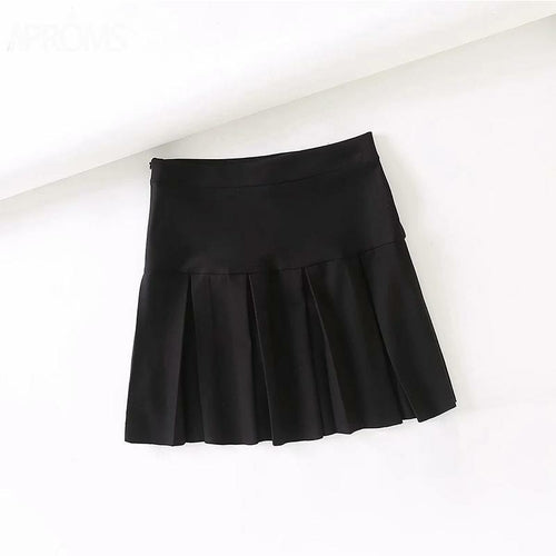 Candy Color Pleated Short Mini Skirts - Horizon Bliss