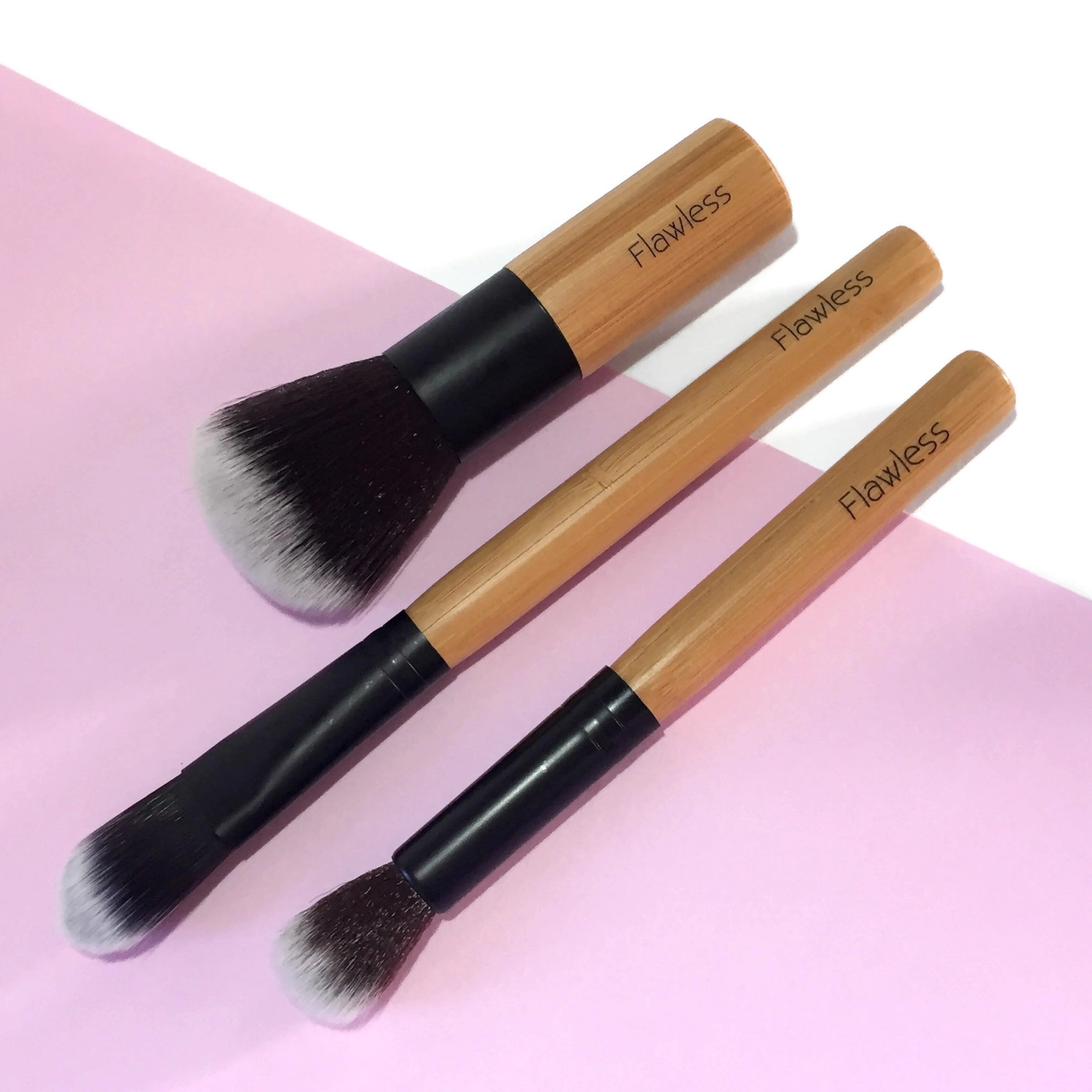 Makeup Brush Set Trio - Fresh - Horizon Bliss