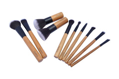 The Sustainable 11-Piece Makeup Brush Set - Horizon Bliss