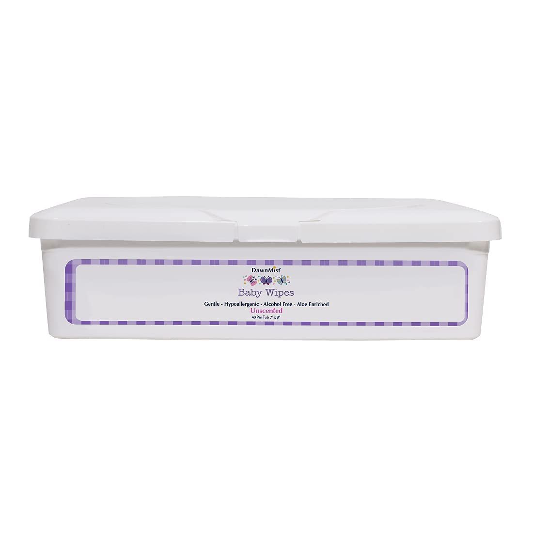 Baby Wipes Pack of 960 Non-Sterile Pre-Moistened Wipes in Tub