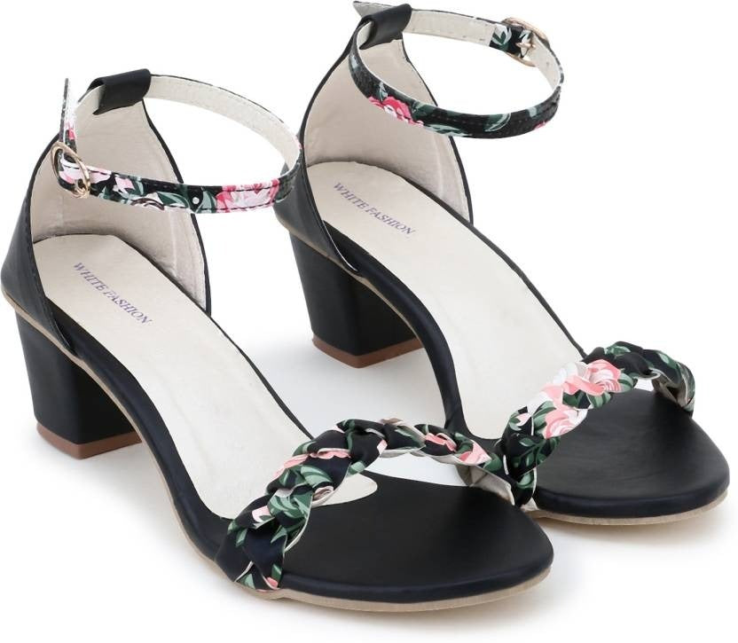 Women Black Heels Sandal - Horizon Bliss