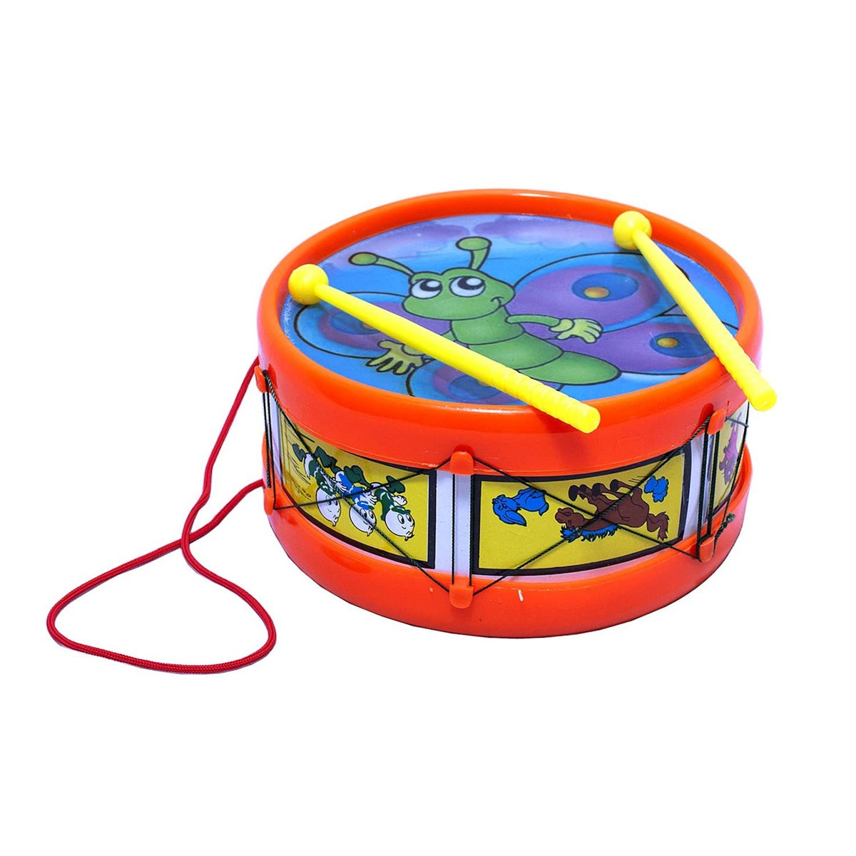 Big Musical Drum Plastic Toy for Kids