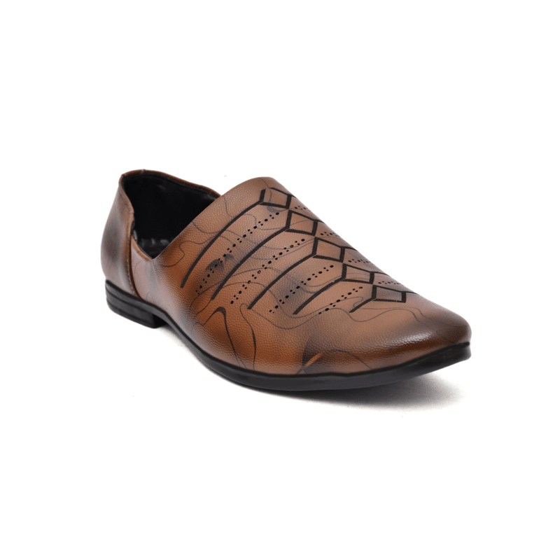 Men’s Synthetic Tan Loafer - Horizon Bliss