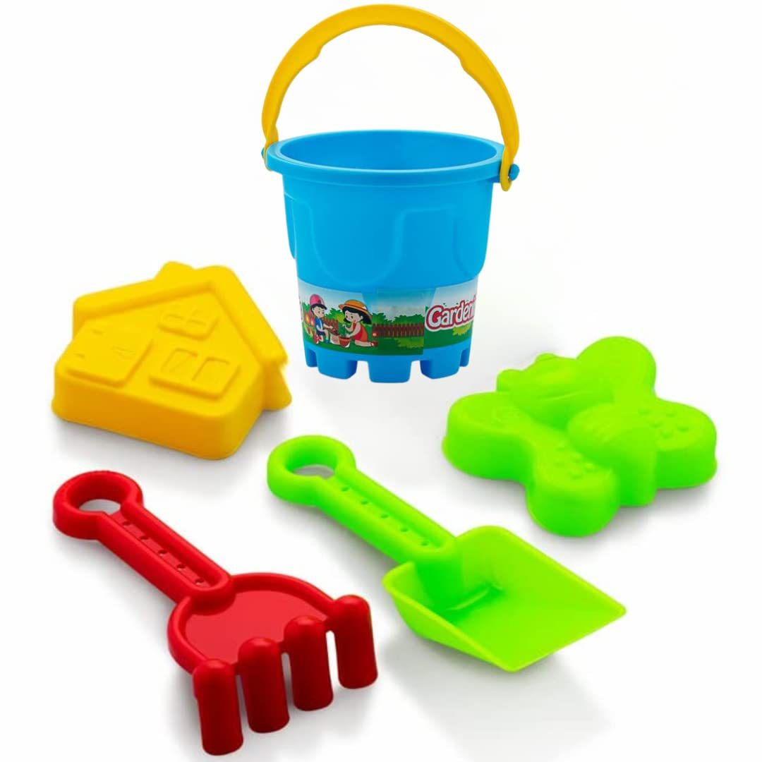 Beach Play Set for Kids Sand Molds Toys for Toddlers Gardening Playset