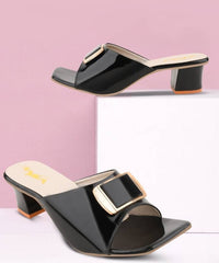 Women Black Heels Sandal - Horizon Bliss