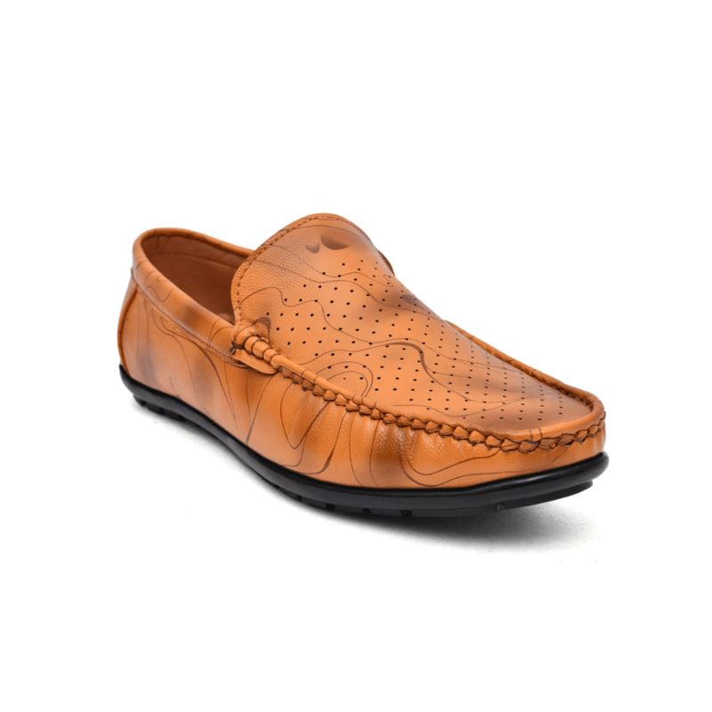 Men’s Synthetic Tan Loafer - Horizon Bliss